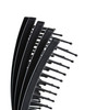 Premium Mini Tangle Buster Brush Soft Nylon Bristles Long Ergonomic Durable Rubber Handle Ideal for Wet and Dry Hair Eas