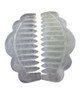 Evwoge 2pcs Jade Head Therapy Massage Comb Hair Comb Scalp Massager Jade Massager for Scalp Care