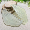 Evwoge 2pcs Jade Head Therapy Massage Comb Hair Comb Scalp Massager Jade Massager for Scalp Care
