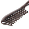 Onedor Handmade Black Sandalwood Hair Combs AntiStatic Scented Wood Comb for Natural Hair Detangling Extra Wide Tooth