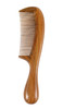 Louise Maelys Wood Hair Comb Fine Tooth Antistatic Hair Combs for Thick Hair
