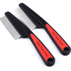 2 Pieces Stainless Steel Fine Wide Tooth Comb High Strength Teeth Hair Combs Professional Dandruff Combs Grooming Tool t