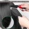 2 Pieces Stainless Steel Fine Wide Tooth Comb High Strength Teeth Hair Combs Professional Dandruff Combs Grooming Tool t