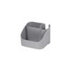 Spectrum Diversified Contour Countertop Hair Care Caddy Silver