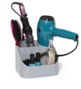 Spectrum Diversified Contour Countertop Hair Care Caddy Silver