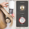 Round Brush for Blow Drying Nano Thermal Ceramic Ionic Tech Hair Brush with Boar Bristles Professional Round Barrel Brus