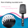TaiBest Boar Bristle Hair Brush Set DryWet Hair Brushes Detangler for Fine Thick Curly Hair Curved and Vented Hair Brush