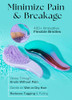 Lily England Detangler Hair Brush for Curly Thick Straight Natural Hair Gentle Detangling Brush for Women Kids Toddlers