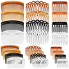 24 Pieces French Hair Side Combs Set Plastic Twist Comb Hair Clip Combs Accessories for Girls Women 911 23 Teeth Side