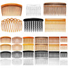 24 Pieces French Hair Side Combs Set Plastic Twist Comb Hair Clip Accessories for Women91115161723 Teeth Side