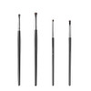 SALOCY Mini Smudge Brush for EyelinerEyeshadow BrushesEyeliner Brush for Powder Gel Cream Liquid Concealer Eye liner Ble