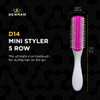 Denman Mini Curl BlowDry Styling Brush Define Curls Smooth Frizz Style Short Hair with Precision D14 Kyoto