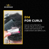Denman Mini Curl BlowDry Styling Brush Define Curls Smooth Frizz Style Short Hair with Precision D14 Kyoto