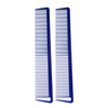 JOHNNY B Professional Carbon Texturizing Hair Comb Blue 2 PCS