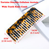 Fsmiling Wide Tooth Comb Large Detangling Comb Cellulose Detangler Comb for Women Thick Curly Wavy Wet Dry Hair 2 PackTo