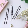 U Shaped IKOCO 24 inch Hair Pins for Womens Ballet Buns with Storage Box
