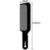Boao 3 Pieces Barber Combs Flat Top Clipper Combs Hair Cutting for Flat Top and Clipper CutsBlack
