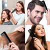 Boao 3 Pieces Barber Combs Flat Top Clipper Combs Hair Cutting for Flat Top and Clipper CutsBlack