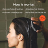 Jupiter Scalp Exfoliator Scalp Massager Tool for Wet Dry Hair Ergonomic Detangler Brush Dandruff Comb Scrub to Remove Da