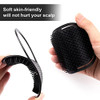 6Pcs shampoo pocket comb massage hair comb pocket palm brush comb portable hair comb beard comb creative scalp brush poc
