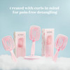 Crave Naturals FLEX DMC Detangling Brush for Thick Hair Glide Thru Detangling Brush Detangler for All Hair Types Flexibl