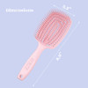 Crave Naturals FLEX DMC Detangling Brush for Thick Hair Glide Thru Detangling Brush Detangler for All Hair Types Flexibl
