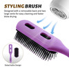 4Pcs Detangling Hair Brush Set for Women Paddle Brush for Wet or Dry No More Tangles for Straight Long Thick Curly and N
