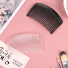 Chuangdi 12 Pieces French Side Hair Twist Comb Plastic Decorative Hair Comb for Women Accessories with Teeth Styling Twi