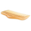 Breezelike Pocket Beard Comb for Men No Static Natural Sheep Horn Wide Tooth Comb Handmade Mini Grooming Massage Comb wi