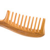 Breezelike Hair Comb for Curly Hair Breezelike Wide Tooth Wooden Detangling Comb 8 Big Size No Static Natural Sandalwood