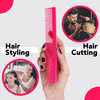 Allegro Combs Hair Combs Set 420 Barber Comb Model Nitrile Rubber 12 Combs Per Order Includes Case For Hair Cutting and