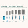 Small Round Brush for Precise Styling and Manageable Blowouts 075 inch SalonQuality Tool for Wet or Dry Hair Not Electri