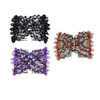 LOVEF 3pcs Elastic Double Hair Comb Clips Stretchy Fashion Magic Hairpins Headbands for Stylish Hairstyles