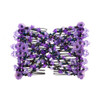 LOVEF 3pcs Elastic Double Hair Comb Clips Stretchy Fashion Magic Hairpins Headbands for Stylish Hairstyles