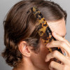ZEUS 75 Large Hair Comb for Men Handcrafted SawCut Design with NonStatic Material for Smooth TangleFree Styling Tortoise