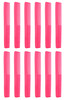 7 inch All Purpose Hair Comb Hair Cutting Combs Barbers Hairstylist Combs Neon Pink 1 DZ