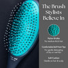 Olivia Garden OG Detangler Brush Removable Cushion Gentle Scalp Massage Detangling for Wet or Dry Medium to Thick Hair B