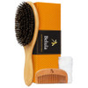 Belula 100 Boar Bristle Hair Brush Set Medium Soft Natural Bristles for Thin and Fine Hair Restore Shine And Texture Woo