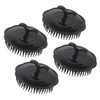Segbeauty Mens Shampoo Brush 4pcs Scalp Massage Brushes Massage Hair Brush Floriated Shower Comb for Deep Cleaning Hair