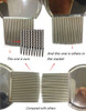 2 Pack Professional Stainless Steel Comb