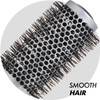 Sam Villa Signature Nylon and Boar Bristle Hair Brush Thermal Round Styling Brush