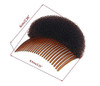 2Pcs Charming Bump It Up Volume Inserts Hair Comb Hair Stick Bun Maker Tool Do Beehive Hair Base Styling Accessories For