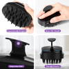 Suroseate Scalp Massager Shampoo Brush with Soft Silicone Bristles for Hair Growth Scalp Scrubber Head Massager for Dand