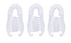 Fodattm 3PCS Women Stretch Flexible Hair Combs Tooth Headband Interlocking Banana Clip Clincher Two Sides Hair Comb Elon
