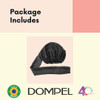 Dompel Black Satin Diffuser Cap Enhance Hair Drying Reduce Frizz Model 393