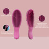 Supreme Brush Cleaner Gentle Detangling Detangler Hair Brush for All Hair Types For use on Wet or Dry Hair Fuchsia Pink