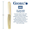 Giorgio G82 IVY 4 Inch Handmade Folding Pocket Comb for Men Fine Tooth Hair Comb Straightener for Everyday Grooming Styl