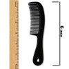 Combs for Men Pack of 6 Pocket Combs for Men Hair Comb Set Beard Mustache Comb