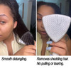 Cricket Ultra Smooth Coconut Detangling Brush for Wet Dry Hair AntiFrizz Detangler Shower Hairbrush with Coconut Oil and