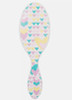 Wet Brush Kids Detangler Hair Brushes Midi Hearts Detangling Brush with UltraSoft IntelliFlex Bristles Glide Through Tan